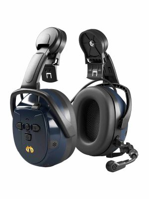 48112 Hearing Protection Xstream MP Helmet Mount Hellberg 71workx side