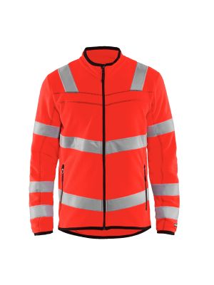 High Vis Microfleece Jacket 4941 High Vis Rood - Blåkläder