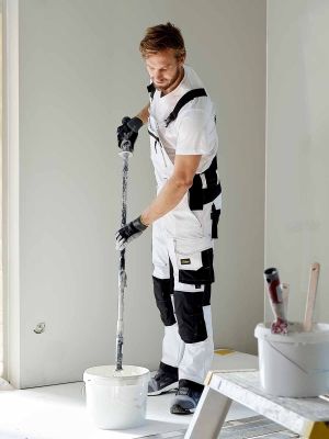6051 Bib & Brace Overall Stretch Allroundwork - Snickers