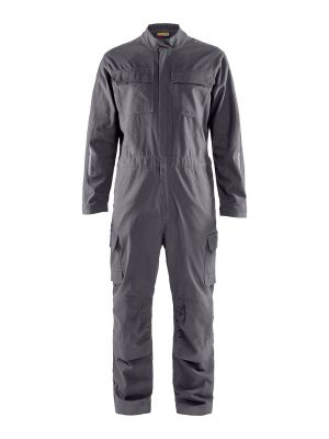 6166-1344 Overall Stretch Blåkläder Medium Grey 9600 71workx Front
