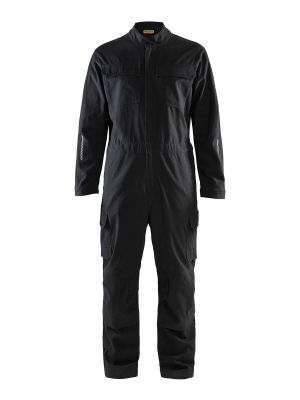 6166-1344 Overall Stretch Blåkläder Black 9900 71workx Front