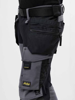 Snickers Work Trouser 6275 Stretch Holster Pockets - Grey