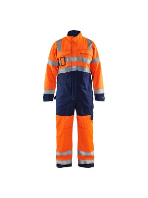 High Vis Overall 6373 High Vis Oranje/Marineblauw - Blåkläder