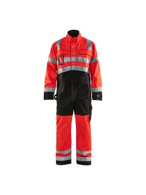 High Vis Overall 6373 High Vis Rood/Zwart - Blåkläder