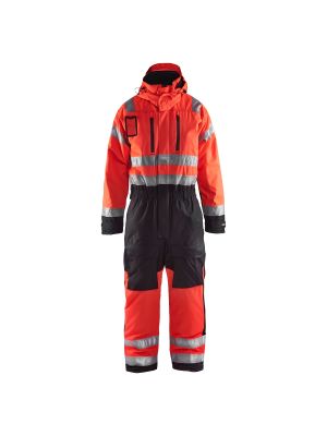 Winter Overall, High Vis 6763 High Vis Rood/Zwart - Blåkläder