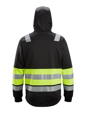 8038 High Vis Work Hoodie Full Zip Class 1 - Snickers