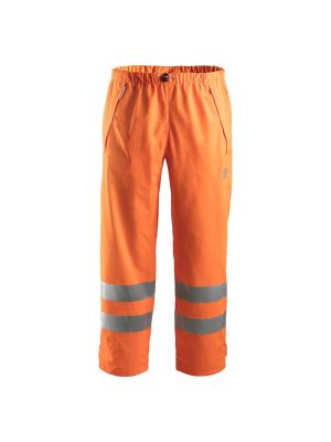 Snickers 8243 Rain Trousers High-Vis, Class 2 PU - High viz Orange