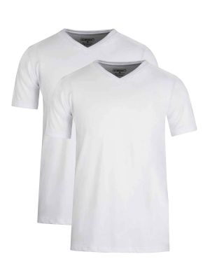 Bart Work T-shirt 2-pack Stretch Storvik 71workx White front pair Bart Work T-shirt 2-pack Stretch Storvik 71workx White front pair