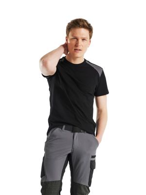 Blåkläder Work T-Shirt 3379 - Black Medium Grey