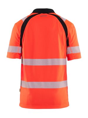 Blåkläder Work Polo UV High Vis 3595 Red