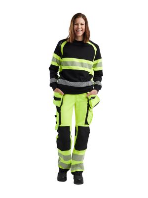 Blåkläder 3409 Women High Vis Work Sweater Class 1