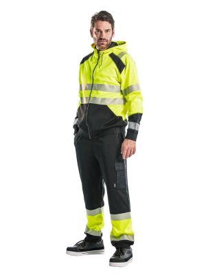 Blåkläder 3546 High Vis Work Hoodie Full Zip