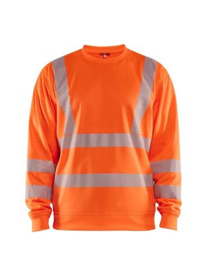 Blåkläder 3562 High Vis Work Sweater Class 2/3 Orange 5300 71workx Front