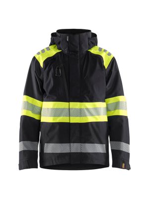 Blåkläder 4420 High Vis Work Jacket Class 1 Waterproof 9933 71workx Front