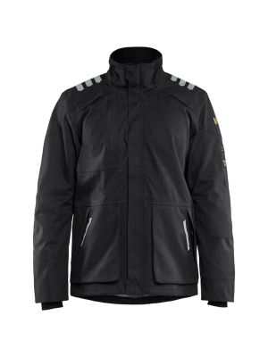 Blaklader 4446 Multinorm Work Jacket Shell Waterproof 44461534 9900 71workx Front