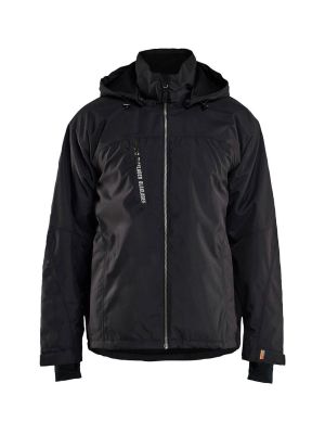 Blåkläder 4890 Work Jacket Winter Waterproof 9900 Black 71workx Front