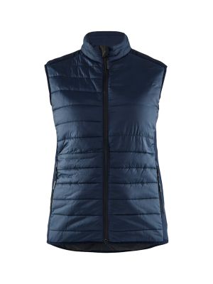 Blåkläder Bodywarmer Lined women 3864 71Workx Dark Navy 386420308600 front