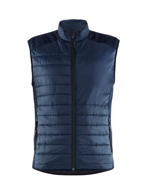 Blåkläder Work Vest Lined 3863 71Workx Dark Navy 386320308600 front 