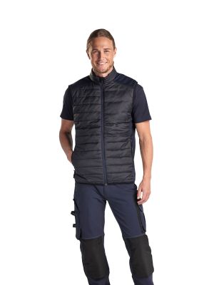 Blåkläder Work Vest Lined 3863 Black Navy
