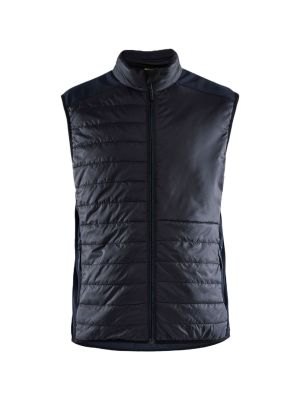 Blåkläder Work Vest Lined 3863 71Workx Black Dark Navy 386320309986 front