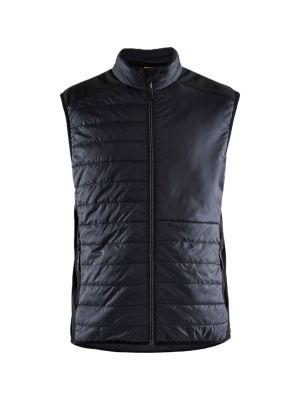 Blåkläder Work Vest Lined 3863 71Workx Black Dark Grey 386320309998 front