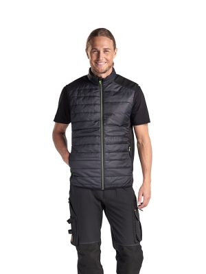Blåkläder Work Vest Lined 3863 - Black Yellow