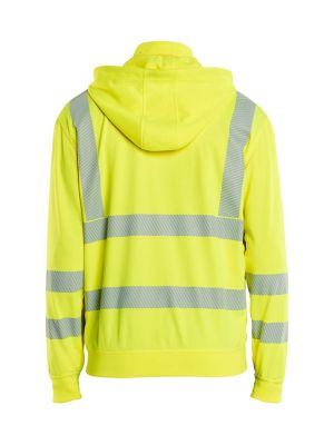 Blåkläder Work Vest High Vis Detachable Hood 3573 - Yellow