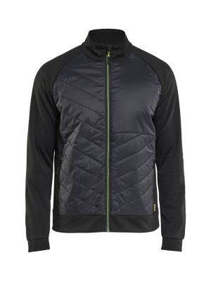 Blåkläder Work Vest Hybrid 341825269933 Black High Vis Yellow 71workx front Blåkläder Work Vest Hybrid 341825269933 Black High Vis Yellow 71workx front
