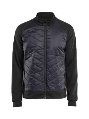 Blåkläder Work Vest Hybrid 341825269998 Black Dark Grey 71workx front Blåkläder Work Vest Hybrid 341825269998 Black Dark Grey 71workx front