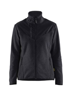 Blåkläder Work Vest Softshell Women 5943 Dark Grey/Black 71workx Front Blåkläder Work Vest Softshell Women 5943 Dark Grey/Black 71workx Front