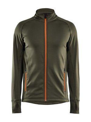 Blåkläder Work Vest Striker Fleece 473525394240 Forest Green 71workx front Blåkläder Work Vest Striker Fleece 473525394240 Forest Green 71workx front