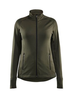 Blåkläder Work Vest Striker Fleece Women 474525394209 Forest Night 71workx front Blåkläder Work Vest Striker Fleece Women 474525394209 Forest Night 71workx front