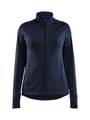 Blåkläder Work Vest Striker Fleece Women 474525398600 Blue 71workx front Blåkläder Work Vest Striker Fleece Women 474525398600 Blue 71workx front