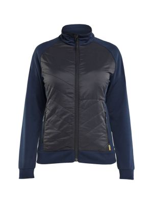 Blåkläder Work Vest Hybrid Women 341925268699 Dark Navy Blue Black 71workx front Blåkläder Work Vest Hybrid Women 341925268699 Dark Navy Blue Black 71workx front