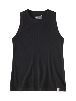 Carhartt 107481 Women Work Tank Top TENCEL™ Black N04 71workx Front