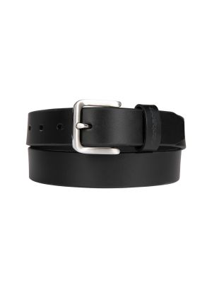 Carhartt A0006303 Women Work Belt Leather Black 001 71workx Front