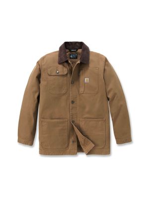 Carhartt Classic Chore Coat Duck 106675 Brown BRN 71workx front
