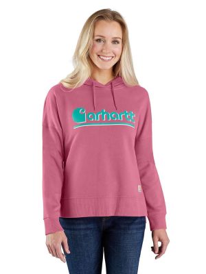Carhartt Work Hoodie Logo Graphic Women 106918 