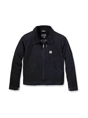 Carhartt Werkjas Canvas Detroit Dames 106208 71workx Black N04 voor
