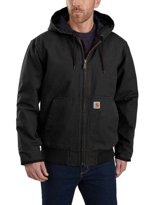 Carhartt Work Jacket Duck Active Hooded 104050