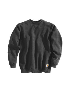 Carhartt Work Sweater Crewneck Midweight K124 71workx Carbon Heather 026 front