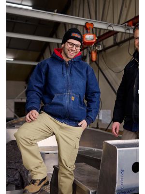 Carhartt 106976 Work Jacket Denim Wind Fighter
