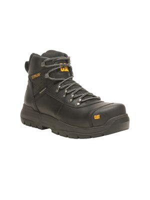 CAT Safety Shoe Pneumatic 2.0 S3 W 71workx Black side front CAT Safety Shoe Pneumatic 2.0 S3 W 71workx Black side front