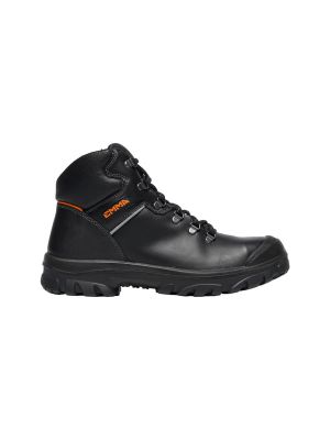 Emma Billy D S3 High Safety Shoe MM344848 Black Two-Tone Combo 71workx Front Emma Billy D S3 High Safety Shoe MM344848 Black Two-Tone Combo 71workx Front