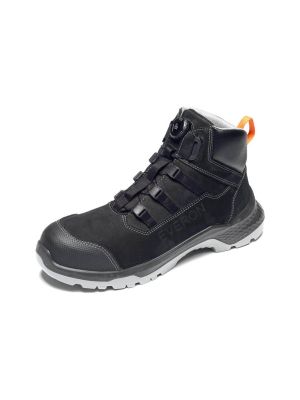 Emma High Safety Shoes S3S Everon XD 2.0 Disc MM856567 Black 71workx side front Emma High Safety Shoes S3S Everon XD 2.0 Disc MM856567 Black 71workx side front