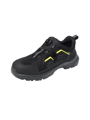 Emma Low Safety Shoes S3S CrossForce Flex Low D MM814547 Black 71workx side front Emma Low Safety Shoes S3S CrossForce Flex Low D MM814547 Black 71workx side front
