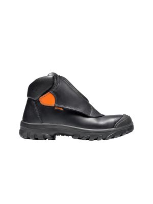 Emma Vulcanus D S3 High Welding Shoe - MM350848 - Black Two Tone Combo - 71workx Front Emma Vulcanus D S3 High Welding Shoe - MM350848 - Black Two Tone Combo - 71workx Front
