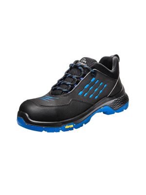 Emma Safety Shoes S3S CrossForce X Low D MM812847 Black Blue 71workx side Emma Safety Shoes S3S CrossForce X Low D MM812847 Black Blue 71workx side