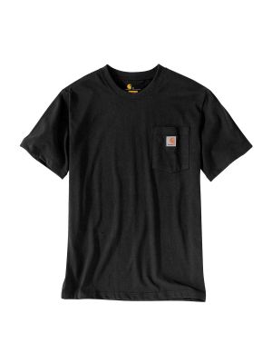 Carhartt Pocket T-shirt Short Sleeve 103296 71workx 001 Black