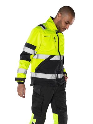 Fristads High-Vis Work Jacket Softshell Class 2 4083 WYH